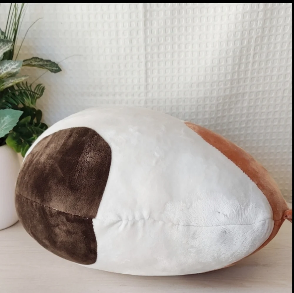 Daiso Calico Soft Plush Cat Hug Pillow 12